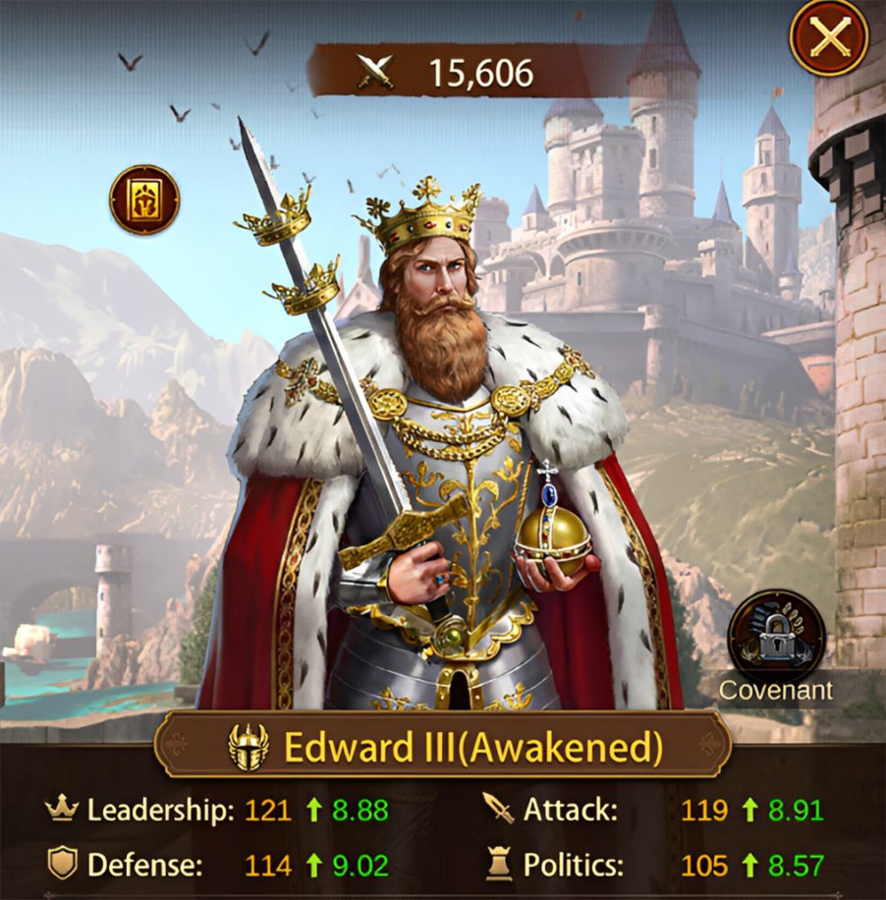 Evony General Edward III