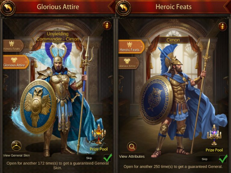 Get Cimon and Skin during Evony 2026 Arena Event