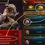 Get Spiritual Beast Karkadann during Evony 2026 Fireworks Festival
