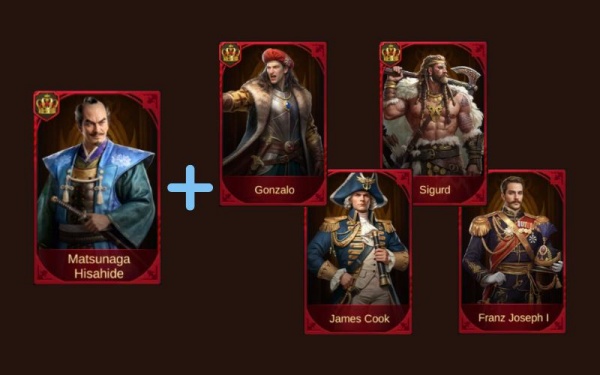 Matsunaga Hisahide General Combinations