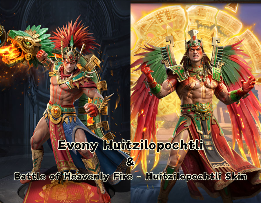 Evony General Huitzilopochtli & His Skin