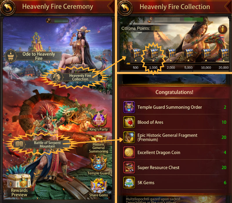 Get Epic Historic General Fragment Premium at 2026 Heavenly Fire Ceremony